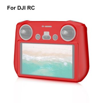 DJI Mini 3 Pro/DJI RC PULUZ Red Silicone Protective Case - 1