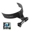 PULUZ Action Camera Helmet Chin Mount for Motorcycles (Black) - 1