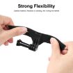 PULUZ Action Camera Helmet Chin Mount for Motorcycles (Black) - 4