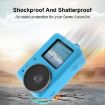 PULUZ Blue Silicone Case & Lens Cap for DJI Osmo Action 3/4/5 Pro - 6