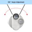 PULUZ Magnetic Pendant Holder for Insta360 GO 3/GO 3S (White) - 3