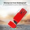 DJI OSMO Pocket 3 PULUZ 3 in 1 Red Silicone Cover Case Set - 6