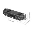 PULUZ Magnetic Aluminum Quick Release Mount for Insta360 GO3/GO 3S - 3