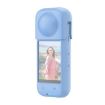 PULUZ Blue Dust-proof Silicone Case for Insta360 X4 Full Body - 2