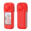 PULUZ Red Silicone Dust-proof Case for Insta360 X4 Full Body - 1