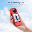 PULUZ Red Silicone Dust-proof Case for Insta360 X4 Full Body - 5