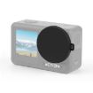 DJI Osmo Action 5 Pro/4/3 PULUZ Black Silicone Lens Cap - 1