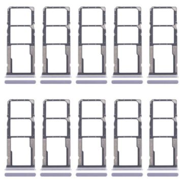For Xiaomi Redmi 14C 4G 10pcs SIM & Micro SD Card Trays (Purple) - 1