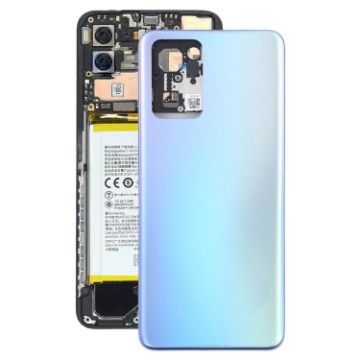 OPPO Reno7 5G CPH2371 Blue Battery Back Cover with Frame - 1