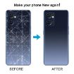 OPPO Find X5 Lite Blue Battery Back Cover with Middle Frame - 6