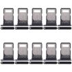 Motorola Edge 40 Neo XT2307-1: 10pcs Black Original SIM Card Tray - 1