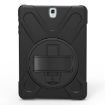 Galaxy Tab S3 9.7" T820 Rotating PC+Silicone Case with Holder - 2