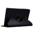 Galaxy Tab S4 10.5 Leather Case, 360 Rotation, Holder, Black - 4