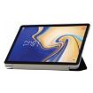 ENKAY Silk Texture Flip Case for Galaxy Tab S4 10.5 (Black) - 3