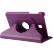 Purple Litchi Texture Rotating Leather Case for Galaxy Tab A 8.0 T387 - 6