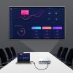 Dual HDMI USB-C/Type-C HUB Docking Station (Grey) - 2 in 1 Multifunction - 6