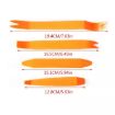 Plastic Pry Bar Dash Panel Trim Removal Tool Set, 4pcs Double Ended - 3