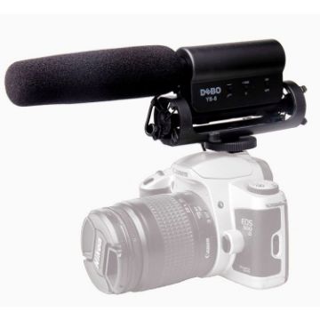 DEBO YS-8 Professional Interview Microphone for DSLR & Camcorder - 1