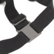 Elastic Body Chest Strap for GoPro, Insta360, DJI Cameras (Black) - 3