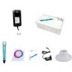 Blue Hand-held 3D Printing Pen, EU Plug - 3