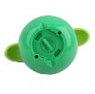 Random Color Solar Flip Flap Flower (Green Base) - 2