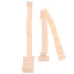 Backless Adjustable Low Back Bra Strap Converter, Khaki - 2
