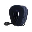 Dark Blue Inflatable Neck Traction Device for Pain Relief - 2