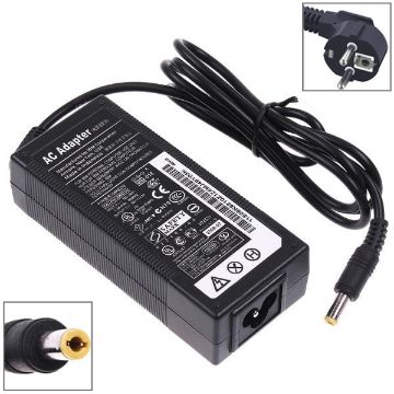 EU Plug 19V 4.74A 90W Lenovo Notebook Adapter 5.5x2.5mm Tips - 1