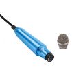 Blue 3.5mm Metal Condenser Microphone for IOS/Android Devices - 3