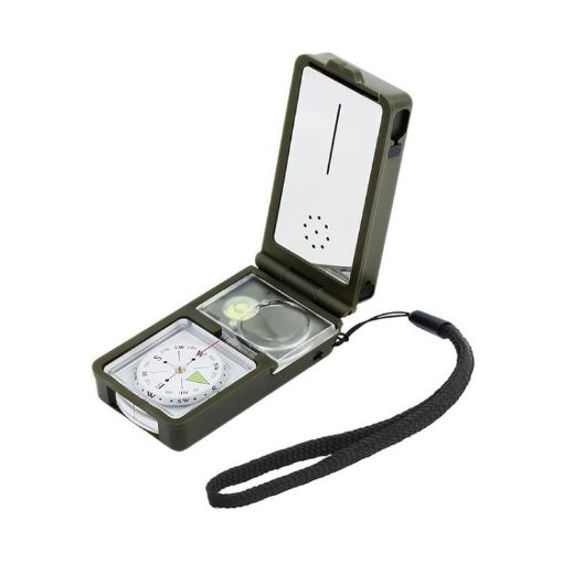 Multi-Function 10 in 1 Portable Tool: Compass, Thermometer & More - 1