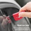 2 in 1 Car Emergency Hammer/Key Chain/Knife Tool (Yellow) - 5