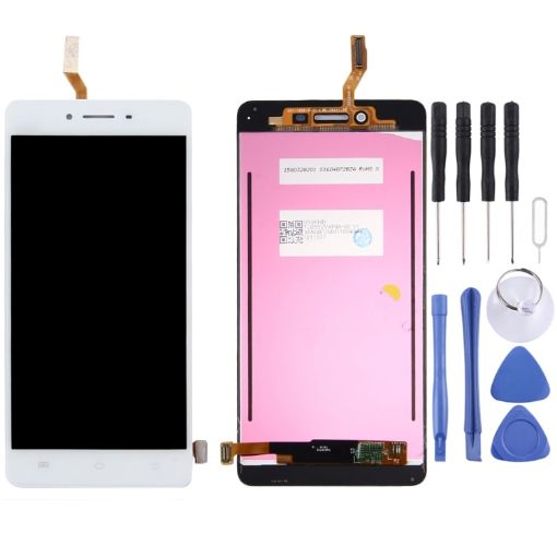 Vivo V3 Max White TFT LCD Screen with Digitizer Assembly - 1