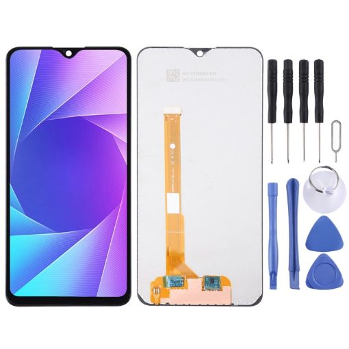 Vivo U1 Black TFT LCD Screen with Digitizer Assembly - 1