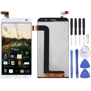White LCD Screen & Digitizer for Asus Zenfone Go 5.5" ZB552KL - 1