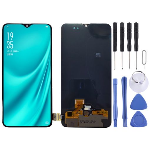 OPPO R15X OLED LCD Screen with Digitizer Full Assembly (Black) - 1