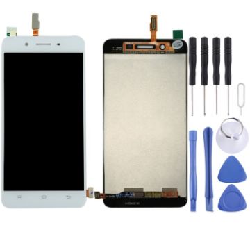 Vivo Y55 TFT LCD Screen with Digitizer Full Assembly White - 1