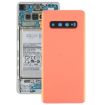 Galaxy S10 Pink Battery Back Cover with Camera Lens - 1