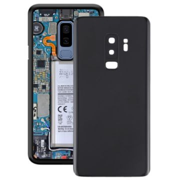Galaxy S9+ Battery Back Cover with Camera Lens - Black - 1