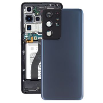Samsung Galaxy S21 Ultra 5G Battery & Camera Lens Cover - Blue - 1