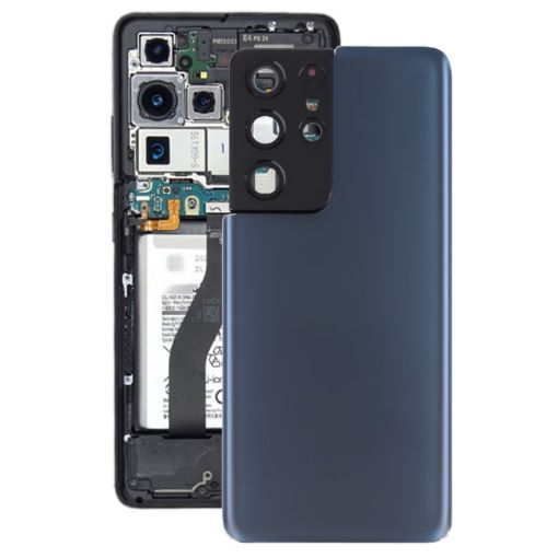 Samsung Galaxy S21 Ultra 5G Battery & Camera Lens Cover - Blue - 1
