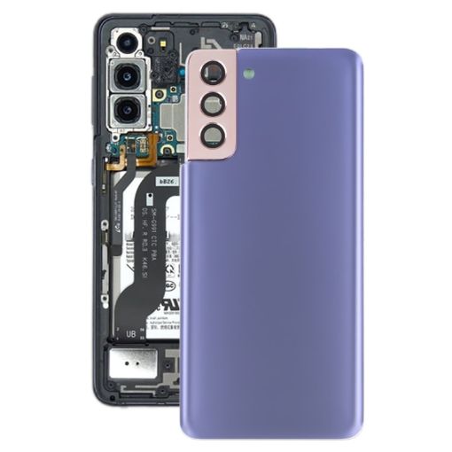 Samsung Galaxy S21+ 5G Purple Back Cover & Camera Lens Cover - 1