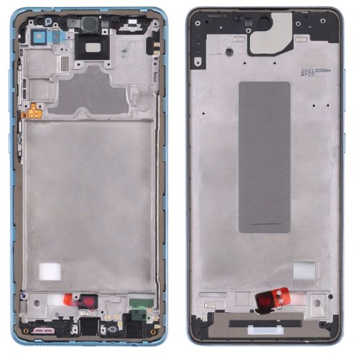 Samsung Galaxy A52 5G SM-A526B Blue Middle Frame Bezel Plate - 1