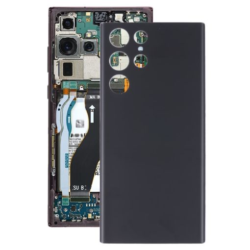 Samsung Galaxy S22 Ultra Battery Back Cover - Black - 1