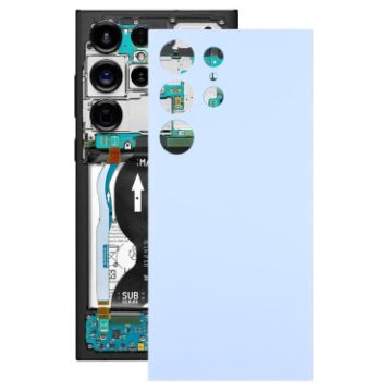Samsung Galaxy S24 Ultra SM-S928B OEM Blue Battery Back Cover - 1