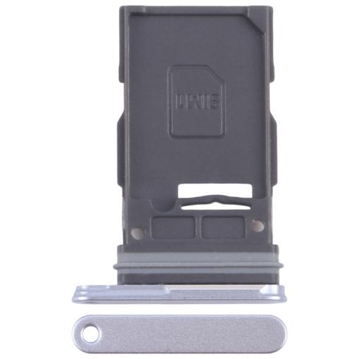 Original Silver SIM Card Tray for Samsung Galaxy S25/S25+ SM-S931B/S936B - 1