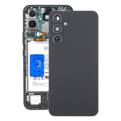 Samsung Galaxy A54 SM-A546B Battery Cover with Camera Lens (Black) - 1