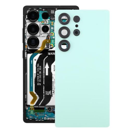 Samsung Galaxy S25 Ultra SM-S938 Green Battery Back Cover with Lens - 1