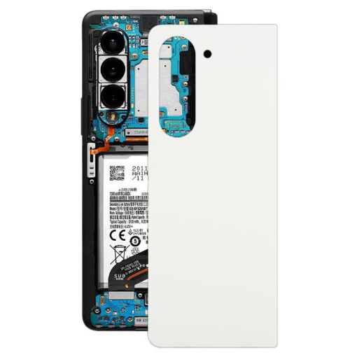 Samsung Galaxy Z Fold5 SM-F946B Original White Battery Cover - 1