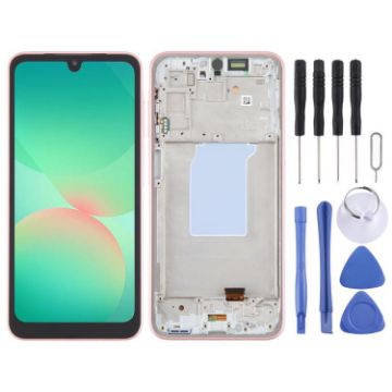Galaxy A26 SM-A266B 6.46" OLED Screen Digitizer Assembly Pink - 1