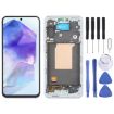 Samsung Galaxy A55 OLED LCD Screen Assembly with Frame (Baby Blue) - 1